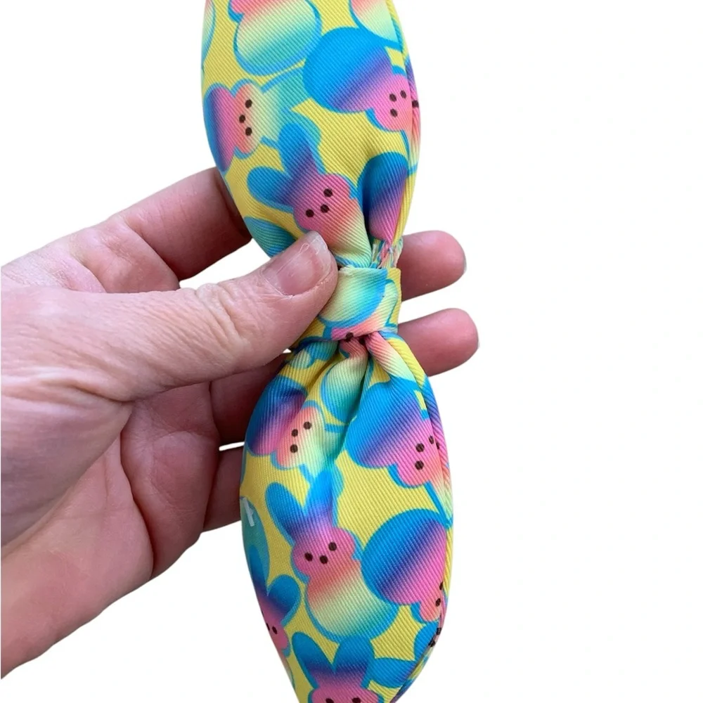 Peeps Easter Bunny Iconic Colorful Kids Hairband headband rainbow new!